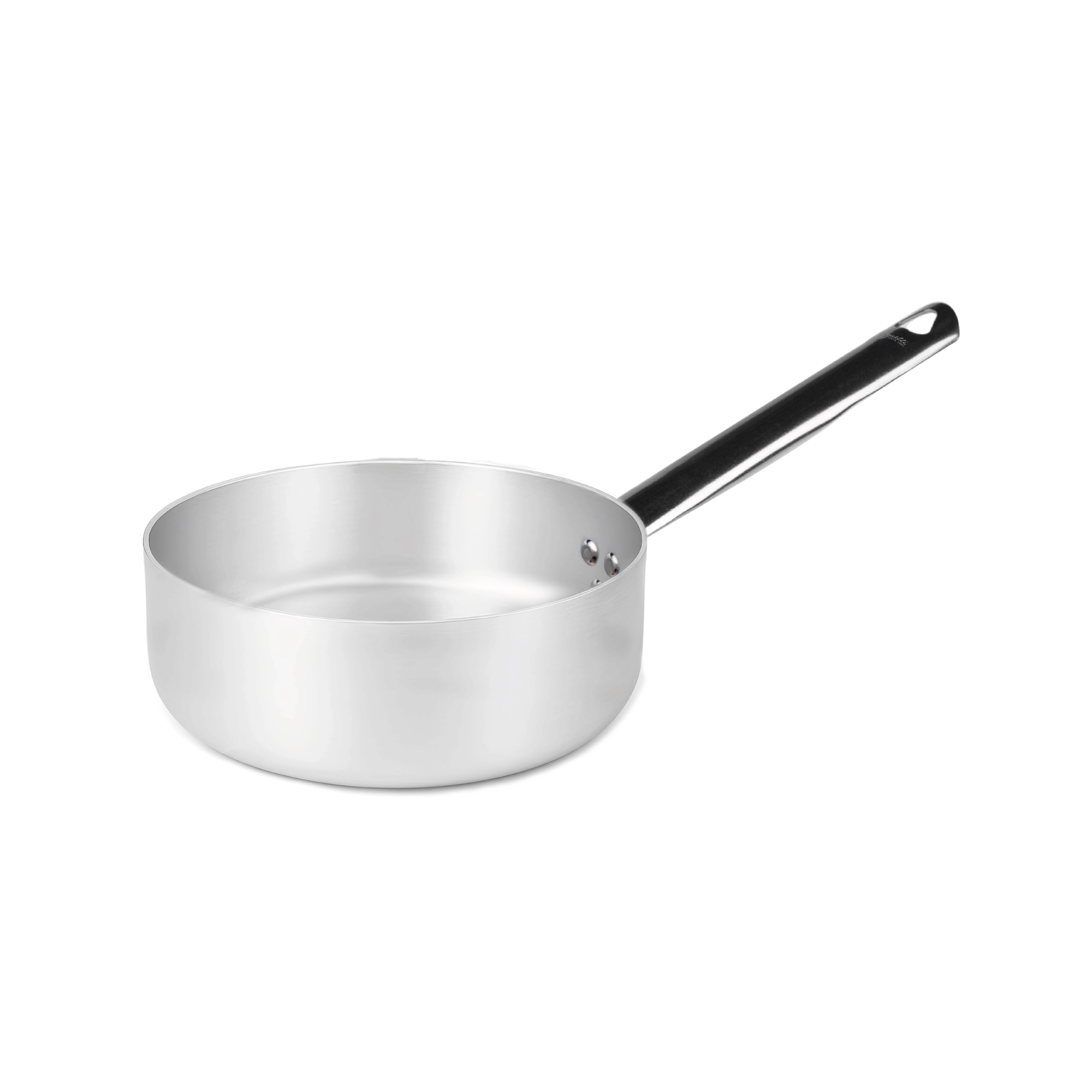 Casseruola bassa in alluminio 3mm - 1 manico