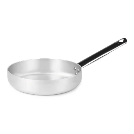 Padella dritta a friggere in alluminio 3mm - 1 manico