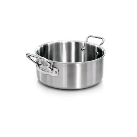 Casseruola bassa in Aluinox 3ply Satinato con 2 maniglie in Acciaio Inox