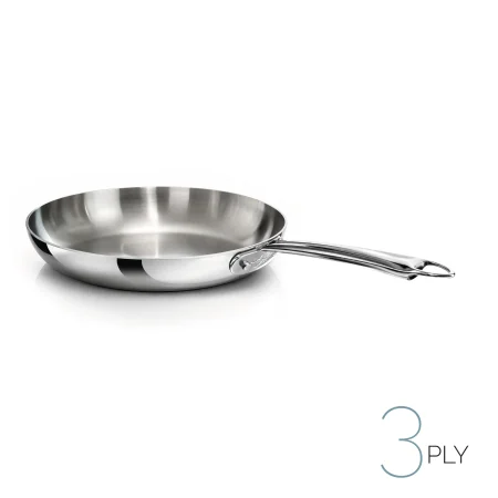 Padella in Aluinox 3ply Lucido 1 Manico in Acciaio Inox