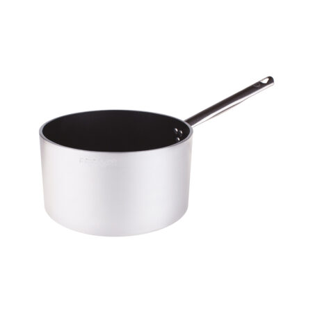 Casseruola alta in alluminio antiaderente 5mm - 1 manico