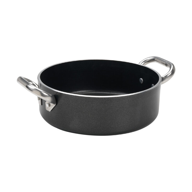 Pentole Agnelli Linea Alluminio Professionale Rostiera Rettangolare, Argento, 40 X 28 Cm