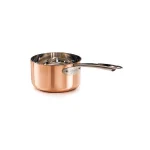 cote105cit Casseruola alta in Copper4 con 1 Manico in Acciaio Inox