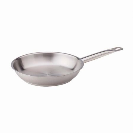 Padella in acciaio inox - 1 manico