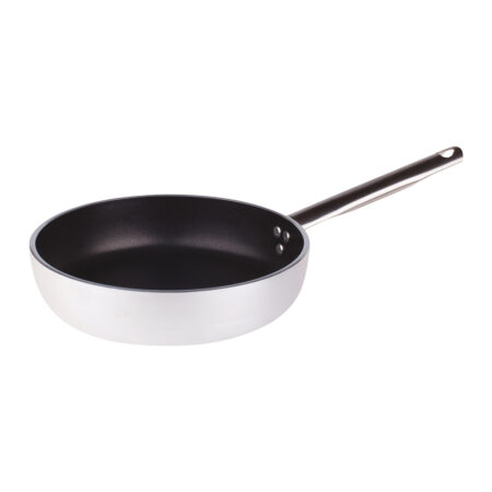 Padella dritta in alluminio antiaderente 5mm - 1 manico