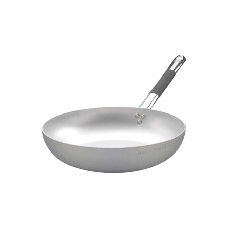 Padella svasata alta in alluminio induzione 3mm - 1 manico