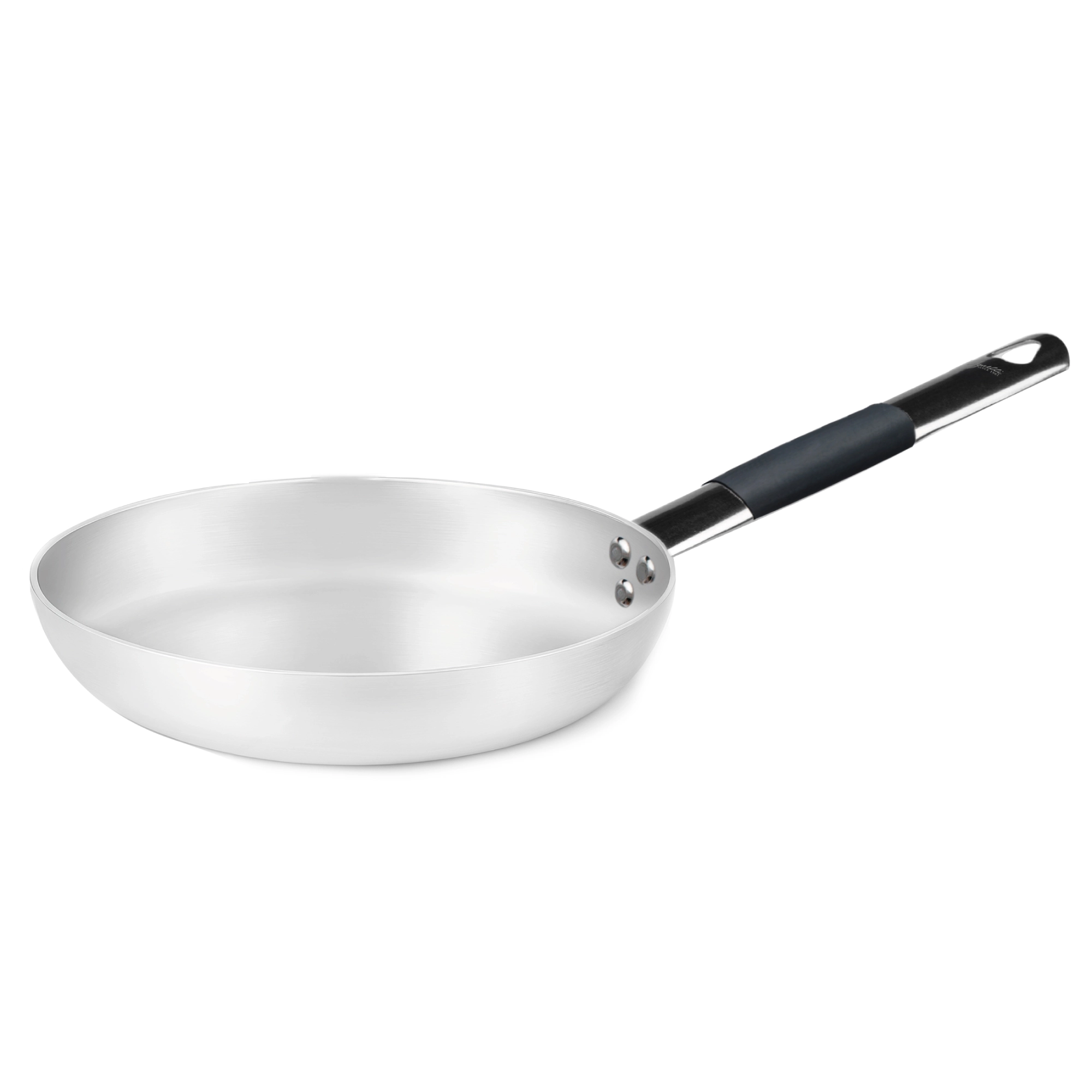 Padella svasata bassa in Alluminio 3mm con 1 Manico in Acciaio Inox - immagine 2