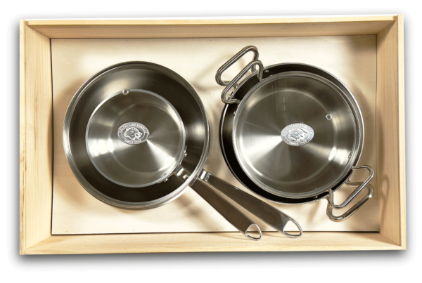 SET ALUINOX 3PLY - 6PZ