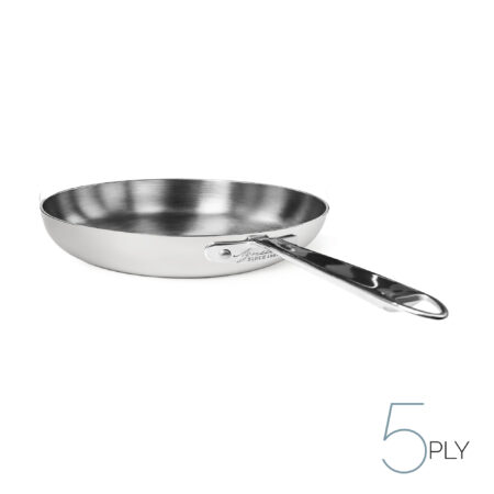 Padella in aluinox 5ply lucido - 1 manico inox